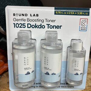 Round Lab Gentle Boosting 1025 Dokdo Toner Set, Pack Of 3